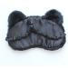 Zeiwohndc Plush White Dog Sleep Mask - Cute Cartoon Animal Design | Satin Lined Blindfold for Home & Travel - Buy Online on SooperMarket.com