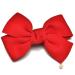 Christmas Bow Hair Clips - 2 Pack Red Bowknot Barrettes for Women, Girls, Kids | Handmade Hair Accessories for Party Decoration and Cosplay Costume - Buy Online on SooperMarket.com