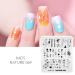KADS Nail Stamping Plate Set - French Summer Flower Flamingo Rose Design with Stamper and Scraper - Buy Online on SooperMarket.com