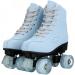 Jessie PU Leather Roller Skates for Women | Adjustable Holographic Speed Skates | Indoor/Outdoor Roller Skates for Adults & Girls Boys (Size 38) - Buy Online on SooperMarket.com