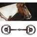 Shanrya Loose Ring Snaffle Bit - Copper Inlay Horse Bit for Riders | International Shipping - Buy Online on SooperMarket.com