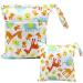 Egurs Giraffe Diaper Bag Wetbag Set - Large & Medium Perfect for On-the-Go Parents | International Shipping - Buy Online on SooperMarket.com