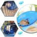 Silent Hamster Wheel Hamster Flying Saucer Plastic Running Wheel Playing Toy Hamster Running Sports Wheel for Gerbils Squirrels Guinea Pig Syrian Small Animals Pets - Buy Online on SooperMarket.com