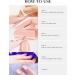 Ebanku 20pcs UV Gel Nail Film - Nude Pink Self-Adhesive Nail Stickers & Foil with Nail File for Women & Girls - Perfect for Nail Decoration - Buy Online on SooperMarket.com