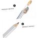 BELLIFFY 8pcs Pencil Sharpener Eyebrow Pencil Makeup Tool Eyebrow Makeup Pencil Eyeliner Pencil Eyebrow Liner - Buy Online on SooperMarket.com