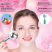 Stainless Steel Ice Roller Massager for Face, Neck & Eyes | Green Globes for Face | Dark Circles, Puffiness, Wrinkles, Collagen Boost - Innovative Skin Care Tool - Buy Online on SooperMarket.com