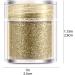5 Set Holographic Chunky Glitter Nail Sequins for Body, Face, Hair - Gold & Silver Shades - Buy Online on SooperMarket.com