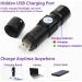 ADQOO UV Torch Rechargeable Blacklight Flashlight LED Mini Ultraviolet Torches USB Black Light Zoomable 395nm Detector for Dog Cat Pet Urine Stain Bed Bugs and More - Buy Online on SooperMarket.com