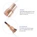 Angoily 4 in 1 Makeup Brush - Dual Ended Flat Foundation & Sponge Brush for Face Makeup - Perfect for Girls - High-Quality Artificial Fiber Cosmetics Tool - Buy Online on SooperMarket.com