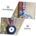 Zerodeko 1pc Blue Eyes Pendant Turkish Evil Eye Beads Birthday Gift Crystals Beads Wallet Keychain Decor Turkish Devil s Eye Pendant Devil Eye Diamond Driving Recorder Alloy - Buy Online on SooperMarket.com