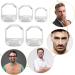 Speeate 5-Piece Bartformer Set - Transparent Bart Shaping Tool & Razor Template for Perfect Styling | Shop Men's Grooming - Buy Online on SooperMarket.com