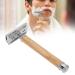 Men's Shaver Double-Sided Blade Head Shaver Portable Razor Face and Body Care Tool(Silver)