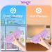 NEWGO Cold Eye Mask - Reusable Hot Cold Therapy Cooling Eye Mask for Puffy Eyes, Migraine, Dark Circles, Dry Eyes, Swollen Eyes, Sinus Pain - Light Purple - Buy Online on SooperMarket.com