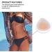 KESYOO 2pcs Camel Toe Silicone Concealer Waterproof Seamless Invisible Reusable Adhesive Cover for Women Swimwear Leggings - Buy Online on SooperMarket.com