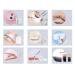 RIISCA Eyelash Extension Kit with Professional Mannequin Head and 4pc Removable Eyelids - Perfect for Beginners and Skilled Lash Artists - Buy Online on SooperMarket.com