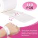110 PCS Pre-cut Foam Tape Eye Pads for Lash Extensions - Lint Free, Hypoallergenic Under Eye Pads | Lash Supplies - Buy Online on SooperMarket.com