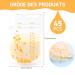 BPA-Free Breast Milk Storage Bags - 45 Pre-Sterilized 250ml Freezing Bags with Double Zipper | International Shipping Available - Buy Online on SooperMarket.com