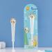Kids Travel Toothbrush Duck Shaped Kids Toothbrush Round Anti-slip Travel Toothbrush for Kids 3-12 Years Old Generic - Buy Online on SooperMarket.com