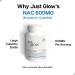 Just Glow NAC (N-Acetyl-L-Cysteine) 600mg - 250 Capsules | NAC Supplement | Pure NAC 600mg Capsule for Antioxidants | Maintenance of Good Health | Made in Canada | 250 Vegetable Capsules 250 count (Pack of 1) - Buy Online on SooperMarket.com