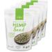ONEROOT Organic Raw Shelled Hemp Seeds (Hemp Hearts) Non-GMO Gluten Free Plant-Based Protein Omega-3 Omega-6-2kg (4 Pack)