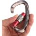XINDA Screwgate Locking Carabiner Clip Set - 5 Pack Heavy Duty Rock Climbing Carabiners - Professional Outdoor Gear in Gray - Buy Online on SooperMarket.com