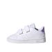 adidas Boy's Unisex Kids Advantage Cf I Sneaker Child 1 UK Ftw Bla Plamet Ftw Bla