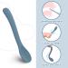 Silicone Baby Suction Plate with Lid and Spoon - Kid Divided Weaning Plate in Blue | BPA Free & Dishwasher Safe - Children's Dinnerware Set - Buy Online on SooperMarket.com
