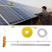 photovoltaic cleaner window cleaning pole 4M-12M Water Fed Telescopic Brush Window Clean Extendable Cleaner Conservatory Roof Cleaning Tools Pole 55cm Brush Head 11M/36FT