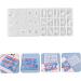 SHINEOFI Pendant Mold Silicone Molds Pendants Hand Mold Keychain Molds Diy Mold Cake Mold Accessories - Buy Online on SooperMarket.com