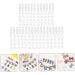 FOMIYES 3 manicure tools nail art tools nail tool nail polish tools para u as nail art supplies clear nail color display tool nail color displaying card Shaped bow tie - Buy Online on SooperMarket.com