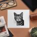Buy Cat Portrait Microfiber Lens & Glasses Cleaning Cloths - 2 Pack (LC00023951) - International Shipping Available - Buy Online on SooperMarket.com