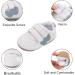 Cheerful Mario Baby First Walking Shoes | Soft PU Leather Pram Shoes | Anti-Slip Sole | 3-6 Months | Blue - Buy Online on SooperMarket.com