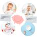 Hohopeti Suction Cup Mat - Kids Placemat for Toddlers and Babies - Pink 11.5X10.5cm - Buy Online on SooperMarket.com