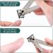 360 Rotating Nail Clippers for Seniors Long Handle Stainless Steel Nail Clippers Heavy Duty Toenail Finger Clippers for Thick Nails (Silver) - Buy Online on SooperMarket.com