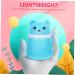 2pcs Bear Powder Puff Box Set for Travel and Newborns - Blue - Buy Online on SooperMarket.com