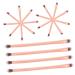 PLAFOPE 24pcs Makeup Brush Eye Shadow Brush Eye Makeup Mineral Makeup Golden Artificial Fiber