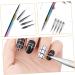 PLAFOPE 1 Set Nail Art Drawing Pen Thin Nail Art Brush Nail Painting Nail Art Pen Salon Nail Art Tools Nail Salon Manicure Drawing Tool Nail Art Supplies Manicure Liner Manicure Painting - Buy Online on SooperMarket.com