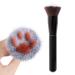 Professional Cat Paw Makeup Brush Soft Fiber Bristles for Perfect Blending Suitable for Foundation Pre Makeup and Repairing (a)