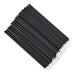Geynutaly 100Piece Beauty Makeup Eyeliner Brushes Disposable Eyeliner Brush with Cap White