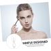 1 Pc Three- Point Grooming Stencil Girl Eyebrow Measuring Tool Positioning Ruler Travel Portable - Buy Online on SooperMarket.com