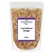 Crystallised Ginger 250g by Virgolden - Super Healthy Snack Chopped Dried Candied Ginger Natural Source of Energy and Fiber