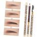 Beavorty 4 pcs brown eye shadow highlighter pencil dark brown eyeliner Brown Eyebrow Pencil longlasting - Buy Online on SooperMarket.com