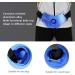 San Like Fishing Belt - Adjustable Aluminum/Carbon Fiber Waist Fight Belt for Stand-Up Offshore Fishing (Blue) - Buy Online on SooperMarket.com