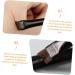 Baluue 12 Sets Eyeliner Brush Makeup Brush Ear Multi-function Eyebrow Brush Wood Black - Buy Online on SooperMarket.com