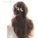 Edary Bride Wedding Hair Vines Gold Flower Bridal Headband Crystal Headpieces Leaf Bridesmaid Hair Accessories for Women and Girls - Buy Online on SooperMarket.com
