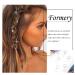 Silver Star Braid Hair Clips - 5PCS Dreadlock Charms for Women and Girls - Buy Online on SooperMarket.com