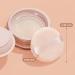 10-Piece Pure Cotton Powder Puff Set for Face Makeup Velour Puffs with Ribbon Applicator for Loose Powder & Foundation - Buy Online on SooperMarket.com