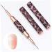 minkissy Nail Polish Nail Art Brush Liner Brush for Nails Nail Art Pen Nail Art Liner Brush Nail Liner Brush for Painting Nail Liner Brush for Manicure Acrylic Metal The Brush - Buy Online on SooperMarket.com