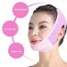 Double Chin Reducer | V Line Lifting Mask & Chin Strap for Women - Face Slimming Solution (Purple - Buy Online on SooperMarket.com