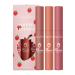 3 pieces of liquid lipstick durable waterproof nude moisturizer liquid lipstick lipstick lipstick non-stick cup of sexy lip gloss smooth lip tone make-up 1 ml (1 Pack) # 04